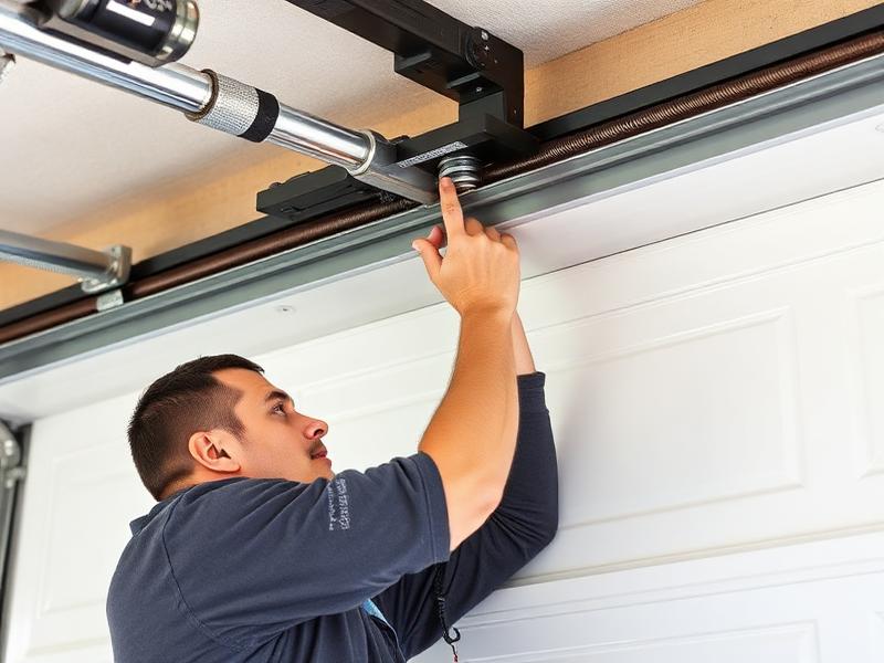 Repair garage door service by Garage Door Wheeler technicians